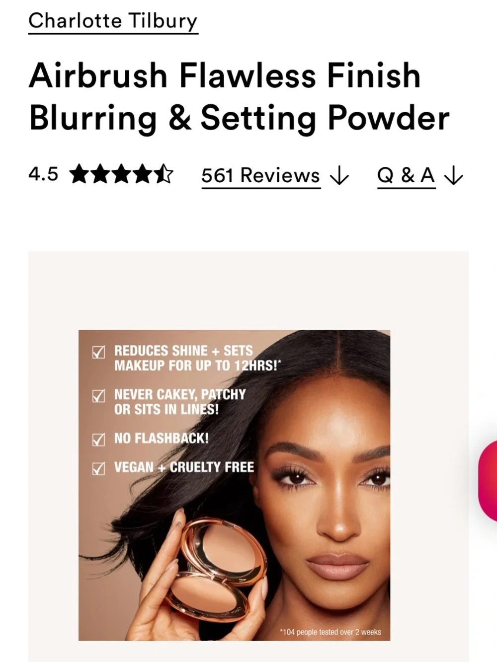 Charlotte Tilbury smooth blendable
